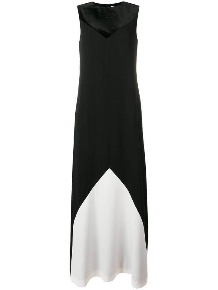Givenchy Colour-block Evening Dress - Black