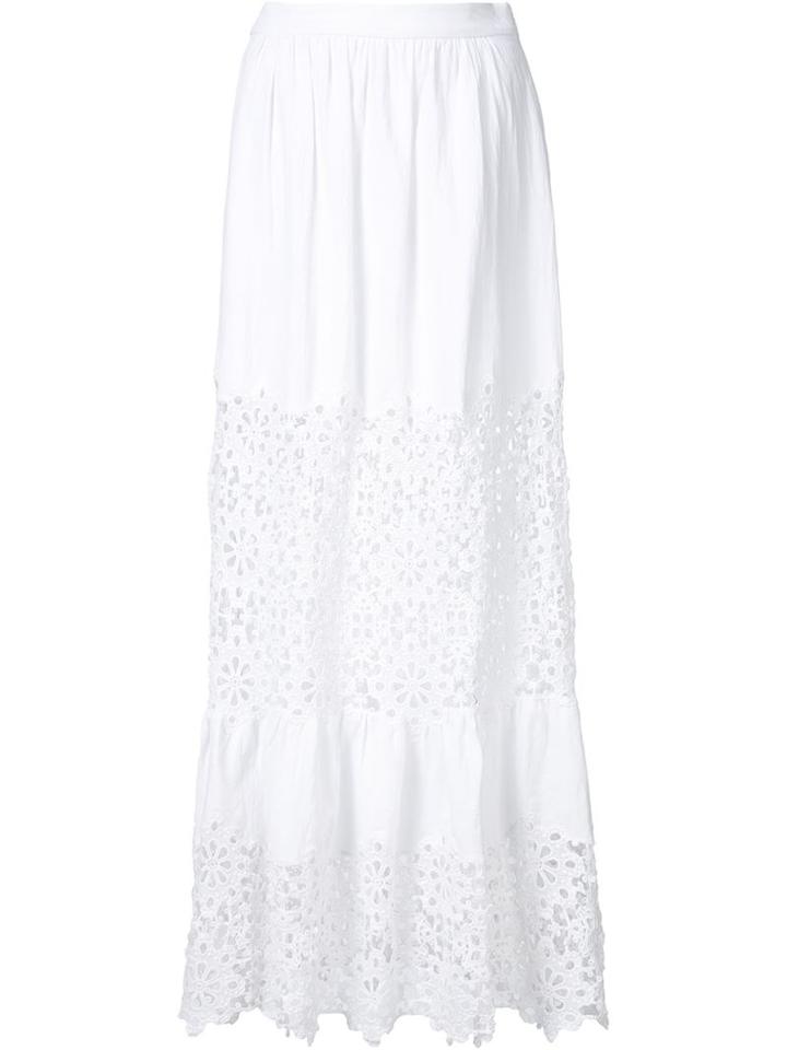 Sea Long Cut Out Skirt