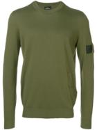 Stone Island Shadow Project Chest Pocket Sweater - Green
