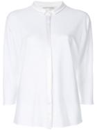 Lamberto Losani Trim Detail Shirt - White