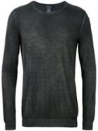 Avant Toi Ribbed Round Neck Jumper