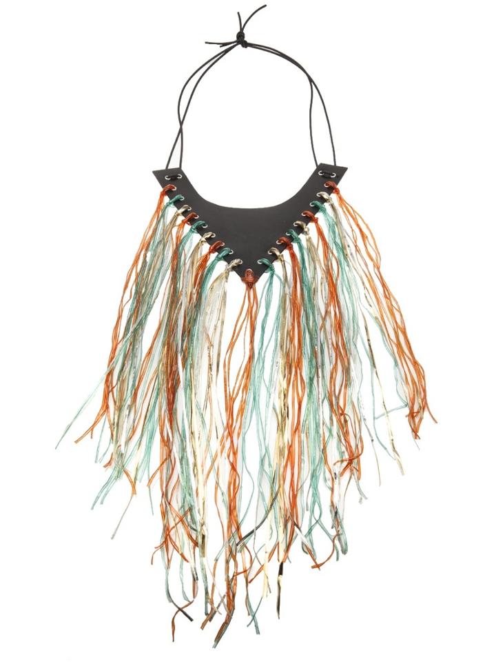 Jane Bowler Fringed Necklace