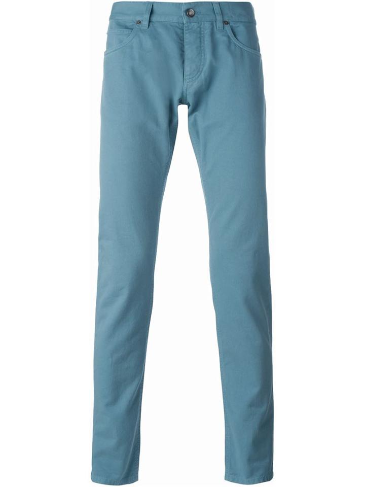 Dolce & Gabbana Tapered Jeans, Men's, Size: 54, Blue, Cotton