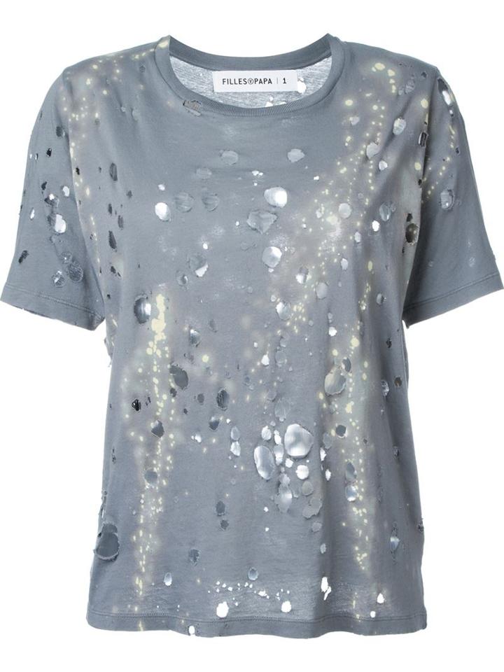 Filles A Papa Destroyed T-shirt