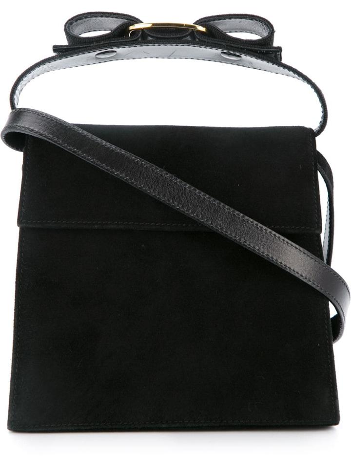 Salvatore Ferragamo Pre-owned Vara Bow 2way Handbag - Black