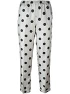 Alberto Biani Polka Dot Print Trousers