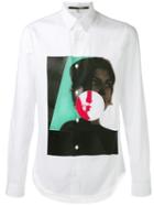 Mcq Alexander Mcqueen - Graphic Print Shirt - Men - Cotton - 52, White, Cotton