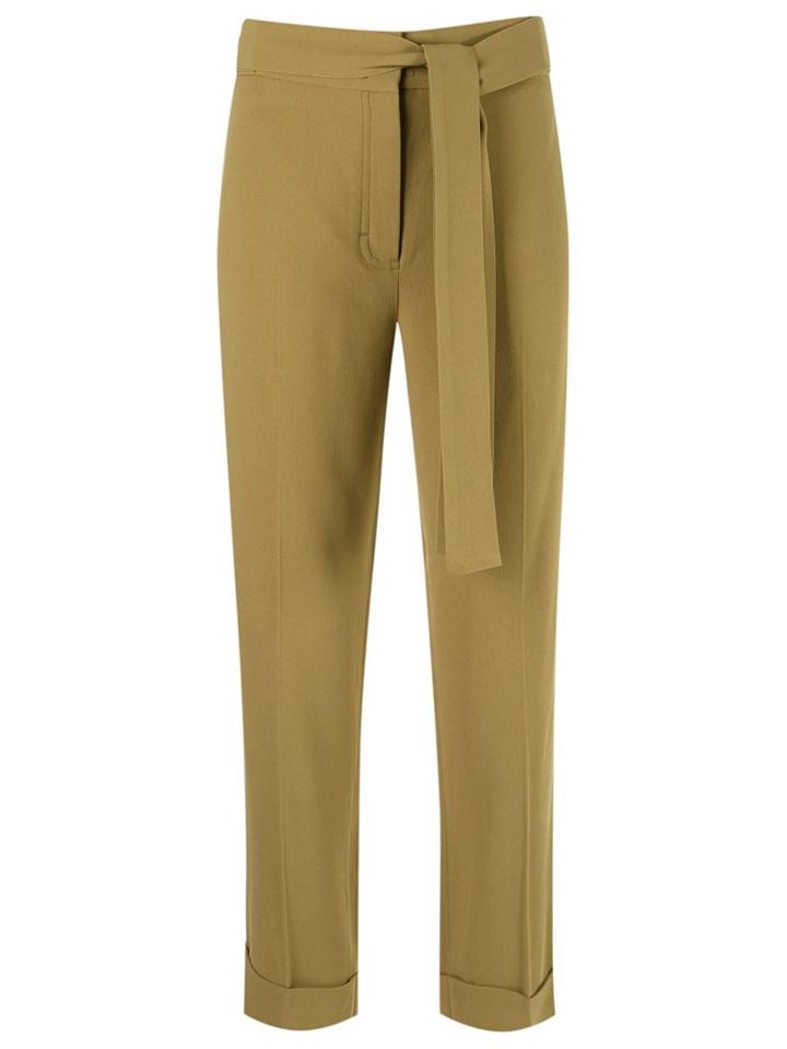 Talie Nk High Waist Trousers, Women's, Size: 38, Nude/neutrals, Acetate/viscose