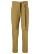 Talie Nk High Waist Trousers, Women's, Size: 38, Nude/neutrals, Acetate/viscose