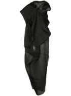 Rick Owens - Egret Evening Dress - Women - Silk - 42, Black, Silk