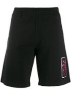 Kenzo Embroidered Track Shorts - Black