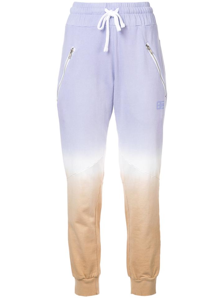 Baja East Tie-dye Track Trousers - Pink & Purple