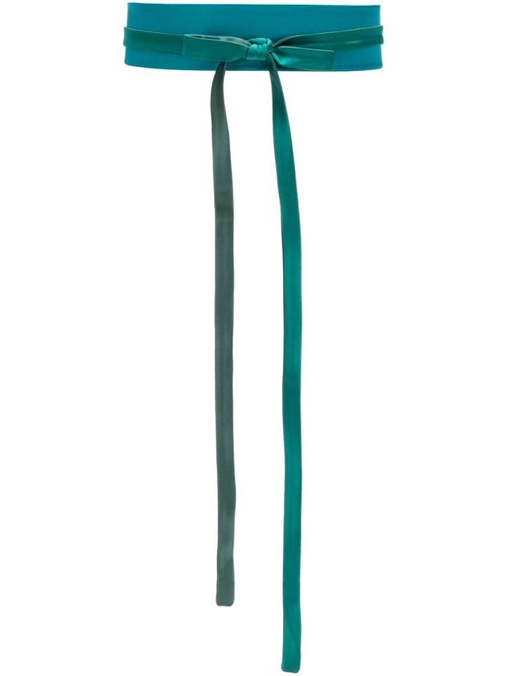 Gianluca Capannolo Tie Waist Belt - Green