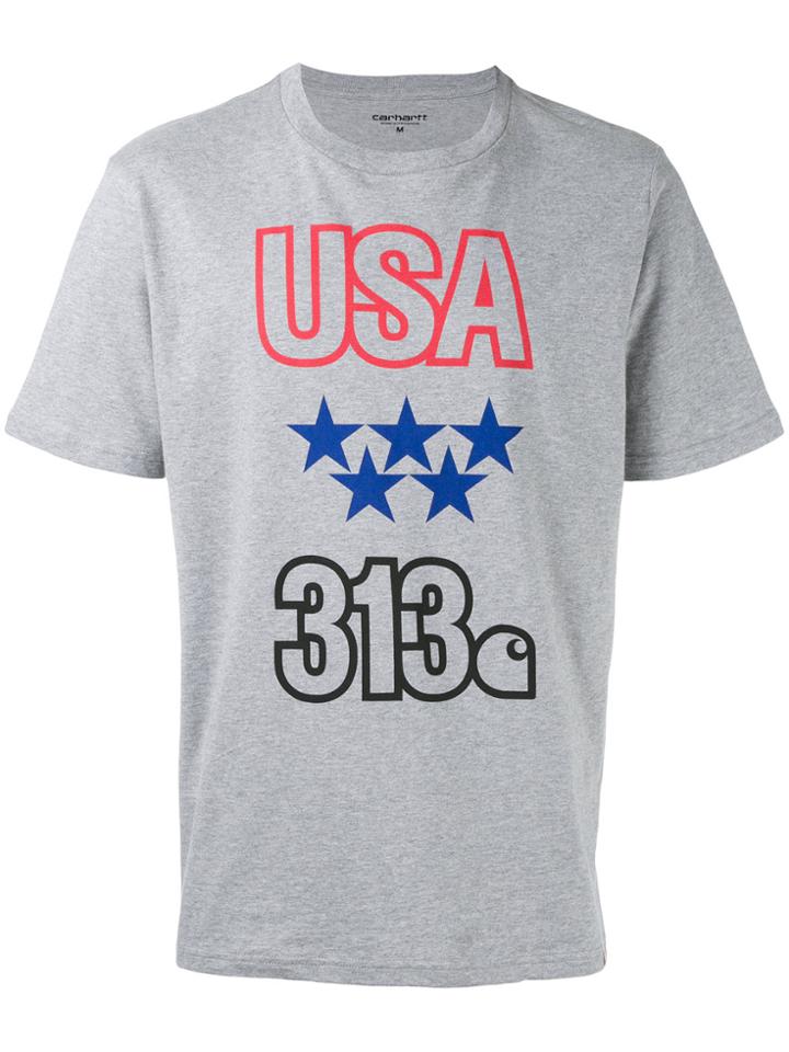 Carhartt Usa 313 T-shirt - Grey