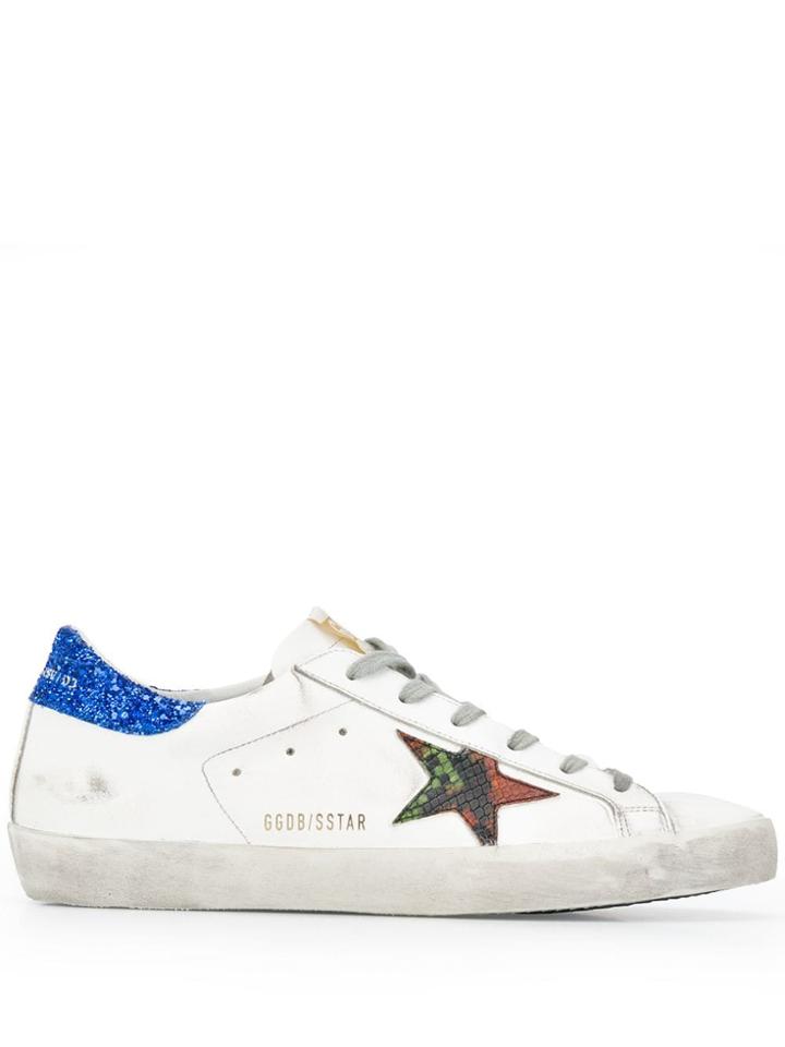 Golden Goose Classic Star Trainers - White