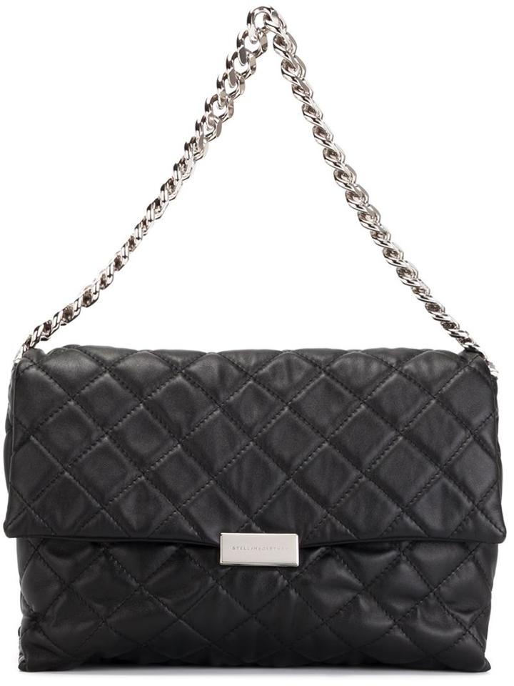 Stella Mccartney 'becks' Tote, Women's, Black, Artificial Leather/metal (other)