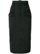 No21 Belt Detail Skirt - Black