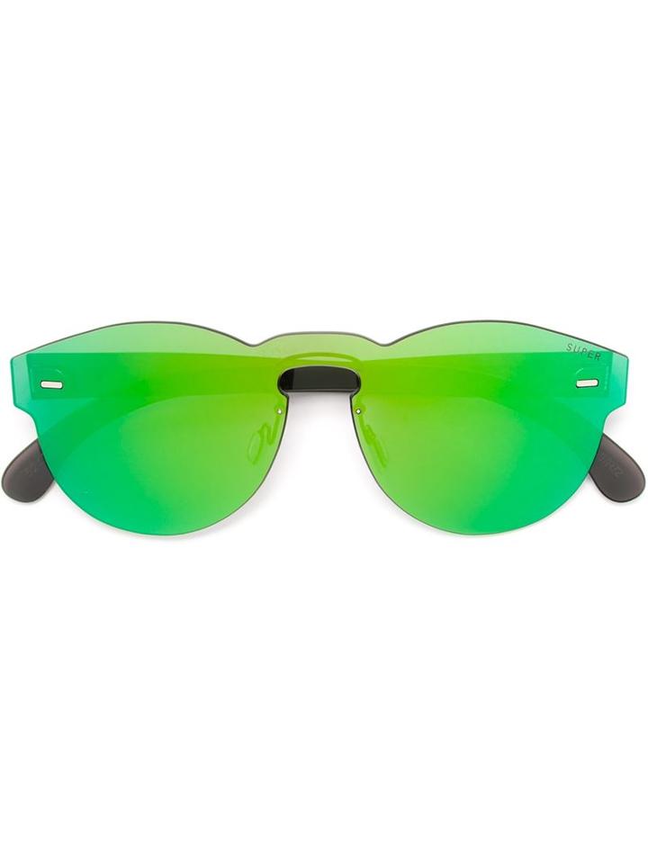 Retrosuperfuture Tuttolente Paloma Sunglasses, Adult Unisex, Green, Acetate