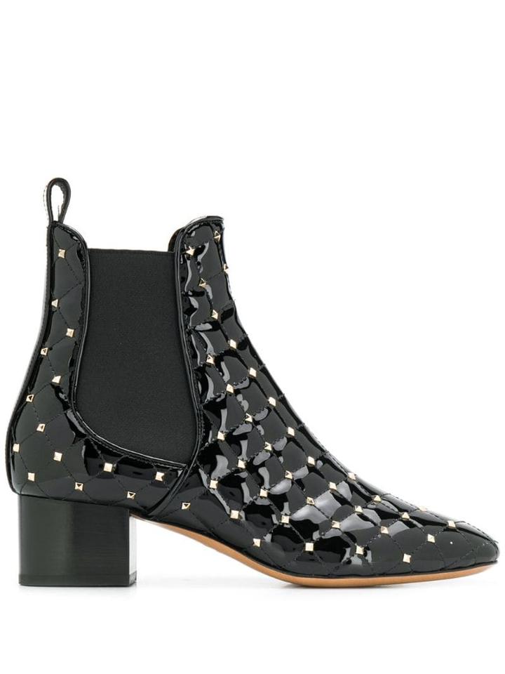 Valentino Valentino Garavani Rockstud Spike Booties - Black