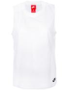 Nike - Jersey Tank Top - Women - Nylon - L, White
