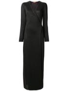 Missoni V-neck Evening Dress - Black
