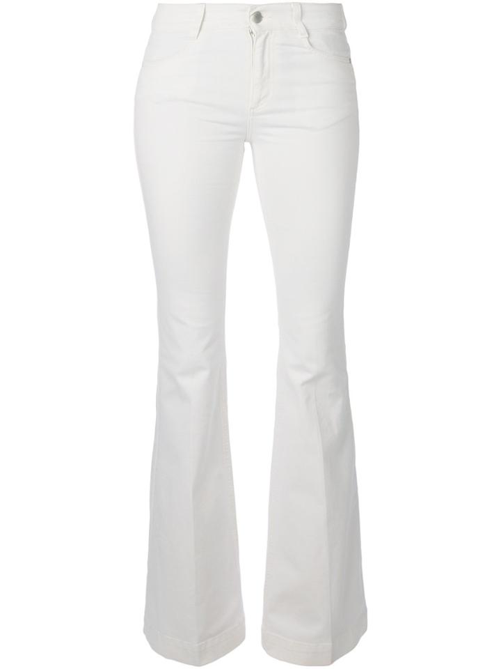 Stella Mccartney '70's Flare' Jeans - White