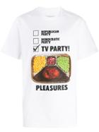 Pleasures Tv Party T-shirt - White