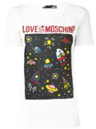 Love Moschino 'st. Spazio' T-shirt