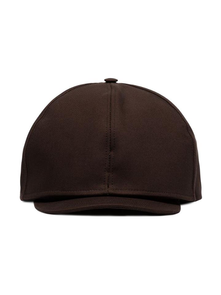 Raf Simons Large Double Cap - Brown