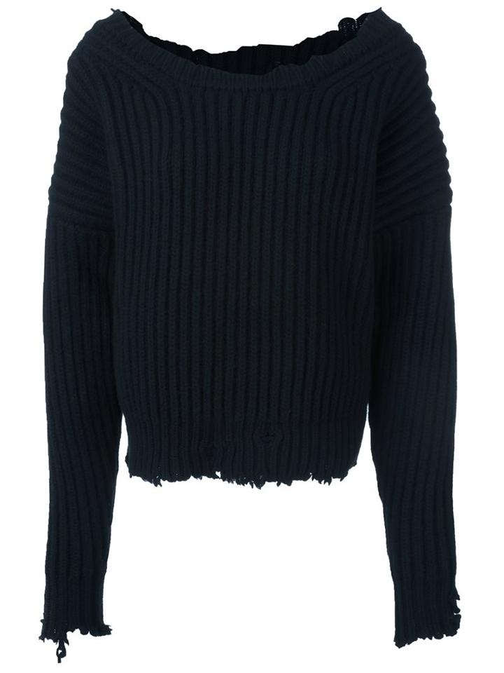 Unravel Ribbed Jumper, Women's, Size: Xs, Black, Cashmere/wool