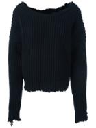 Unravel Ribbed Jumper, Women's, Size: Xs, Black, Cashmere/wool