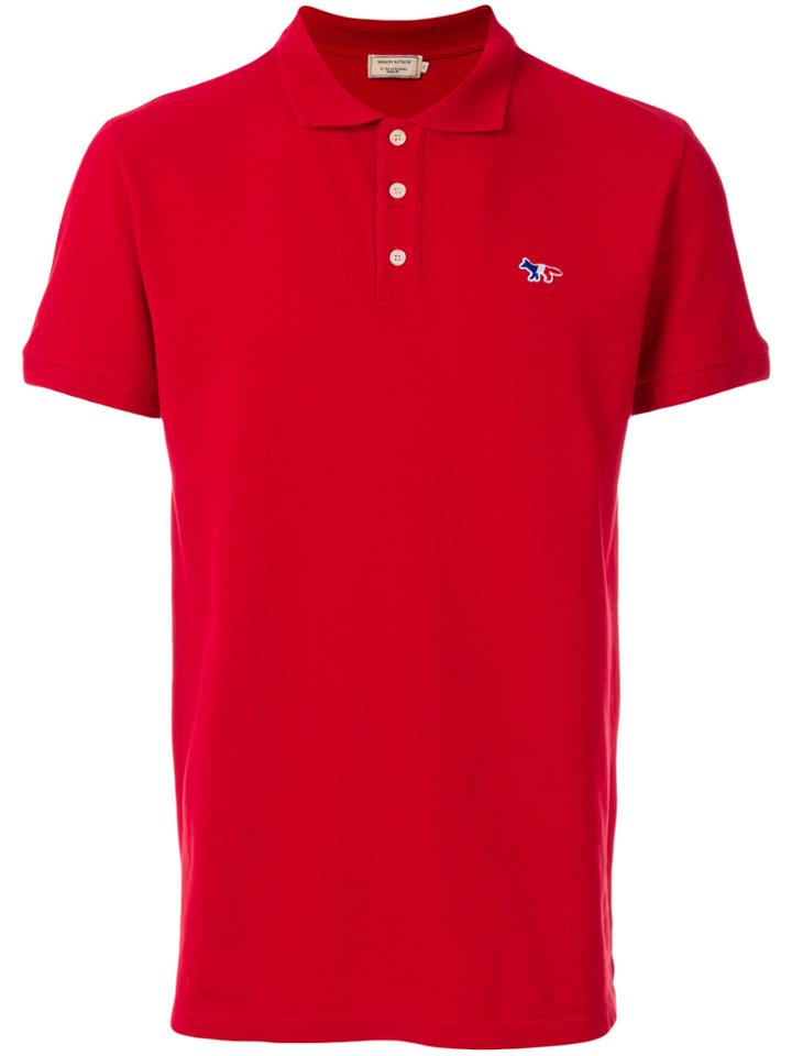 Maison Kitsuné Classic Polo Shirt - Red