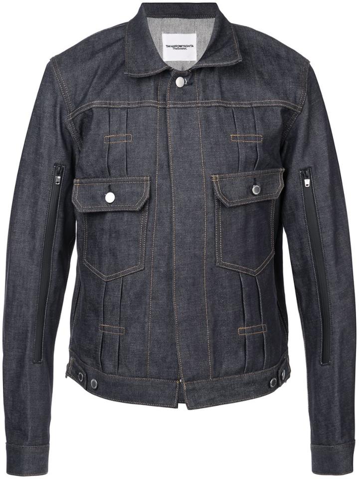 Takahiromiyashita The Soloist Denim Shirt Jacket - Blue