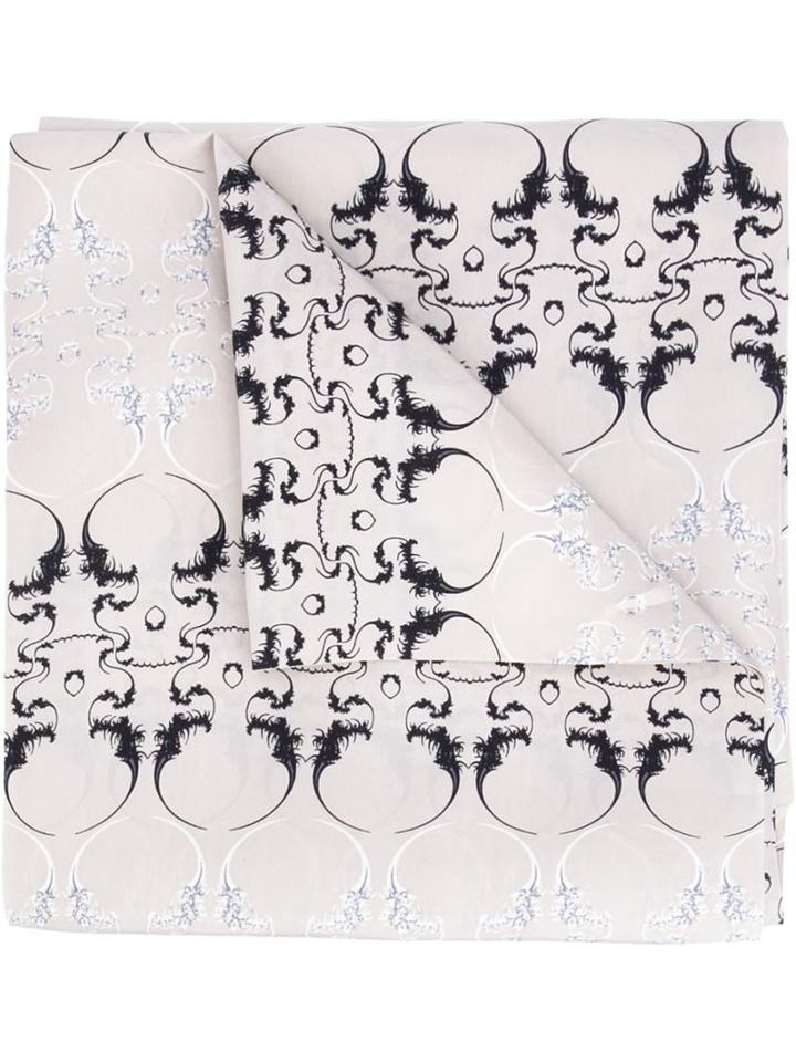 Thomas Wylde Printed Scarf, Women's, Nude/neutrals, Silk