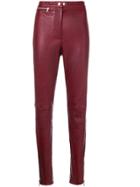 3.1 Phillip Lim High Waisted Trousers - Red