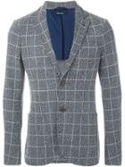 Giorgio Armani Woven Checked Blazer