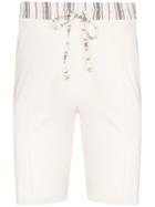 Prévu Formentera Contrast-stripe Shorts - White