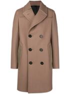 Lanvin Double Breasted Coat - Nude & Neutrals