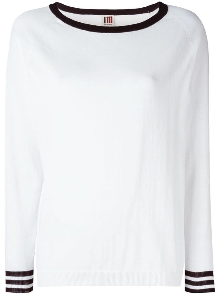 I'm Isola Marras Striped Cuff Jumper