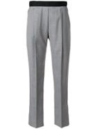 Alyx High Waisted Cropped Trousers - Grey