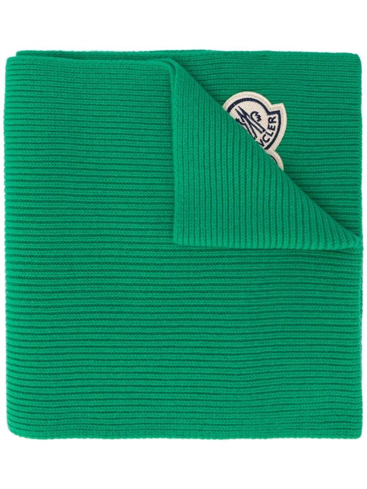 Moncler Moncler - Man - Sciarpa Tricot - Green