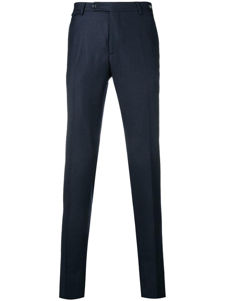 Tagliatore Slim Fit Chinos - Blue