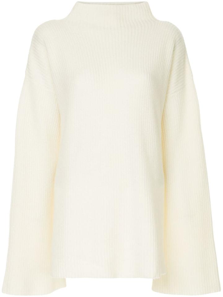 Madeleine Thompson Kalliope Knit Jumper - White