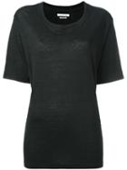 Isabel Marant Étoile Kendriw T-shirt, Women's, Size: Small, Black, Linen/flax