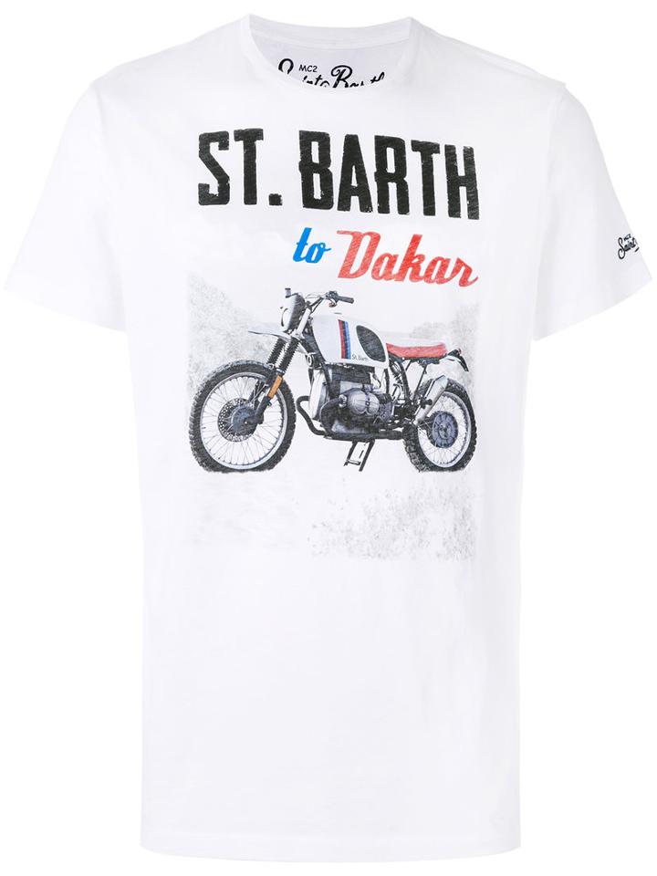 Mc2 Saint Barth - Dakar Print T-shirt - Men - Cotton - M, White, Cotton