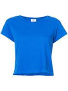 Re/done Cropped T-shirt - Blue