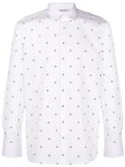 Neil Barrett Cross Print Shirt - White