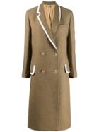 Fendi Straight-cut Jacket - Brown