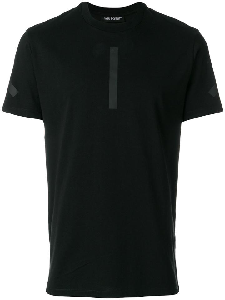 Neil Barrett Tape Detail T-shirt - Black