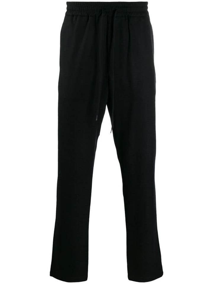 Barena Drawstring Track Trousers - Black